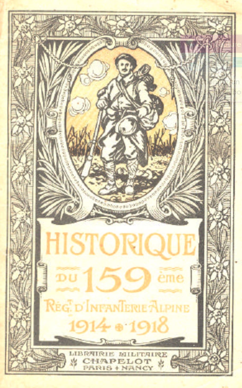 159e REGIMENT INFANTERIE